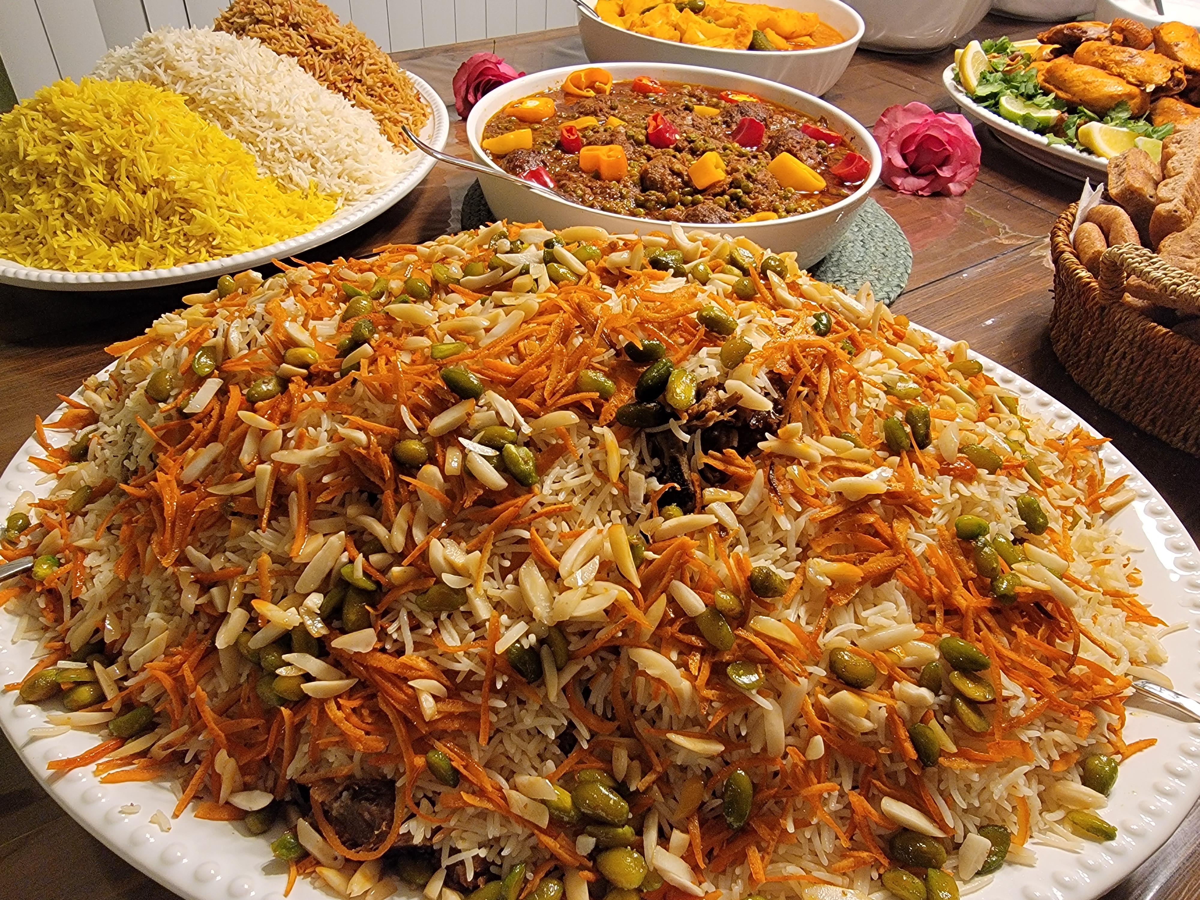 Inside an Afghan Feast: Qabuli Pulao, Qorma, Borani Banjan & More